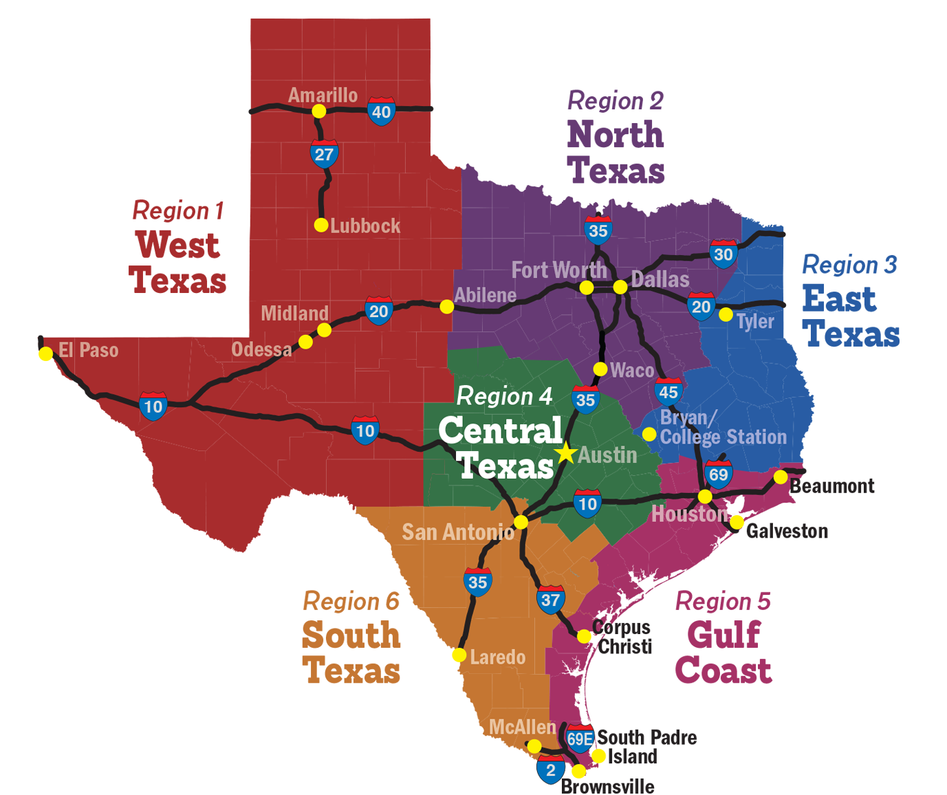 Find A Park Texas Campgrounds