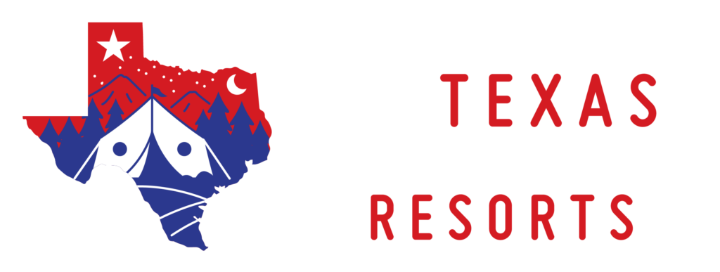 Texas glamping resorts logo.